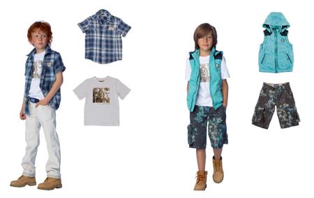 Colección SS2012 para niños de Timberland