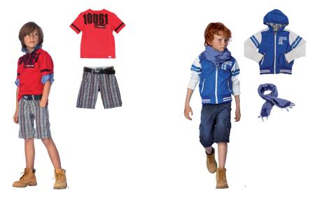 Colección SS2012 para niños de Timberland