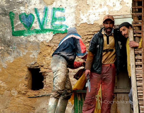 Crumble de sahka con queso Ajbane