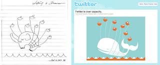 ¿De dónde viene la ballena de Twitter cuando la página da error?