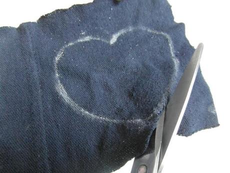 DIY Moda - Coderas Navy Heart Happy San Valentin!