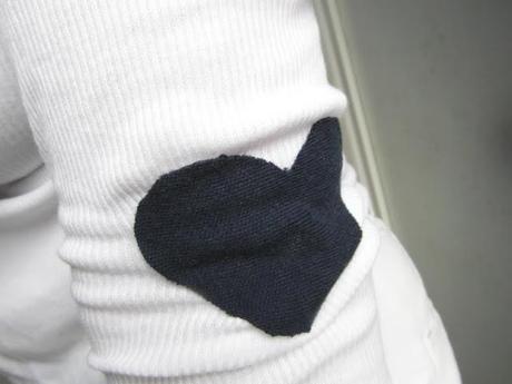 DIY Moda - Coderas Navy Heart Happy San Valentin!