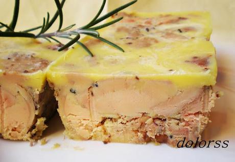 Terrina de foie  micuit con pimienta de Sishuan