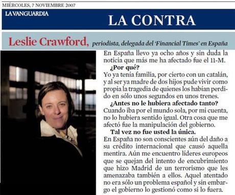 entrevista leslie crawford la vanguardia