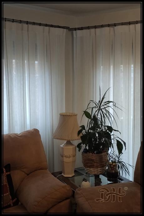 - Cortinas con Barra.