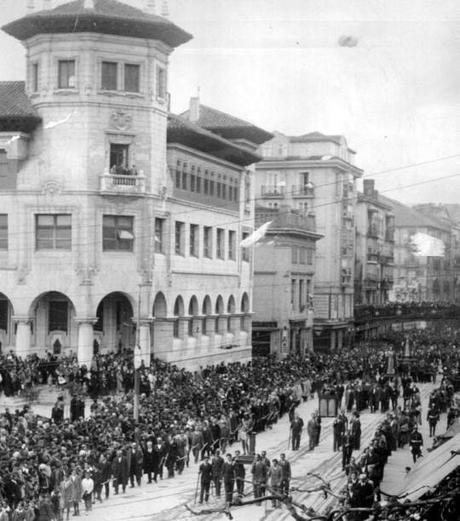 Procesión de Semana Santa en Santander