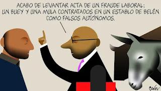 De las viñetas de humor de hoy jueves, 26 de diciembre de 2024