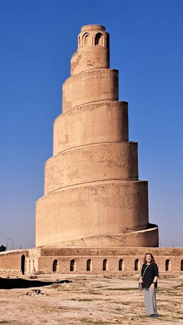 IRAK : LOS MINARETES CIRCULARES DE SAMARRA