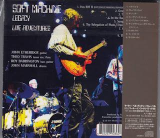 Soft Machine Legacy - Live Adventures (2010)