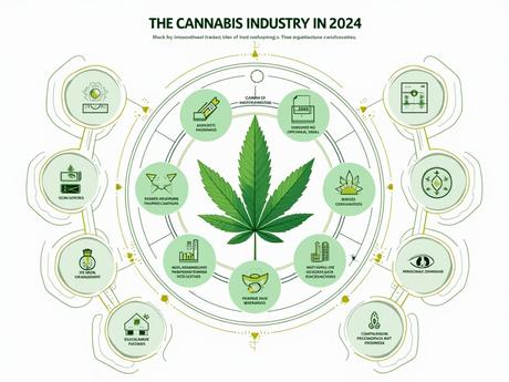 La sorprendente fusión del cannabis vintage y futurista que va a marcar 2025