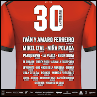 Conciertos 30 aniversarios del Café La Palma en 2025