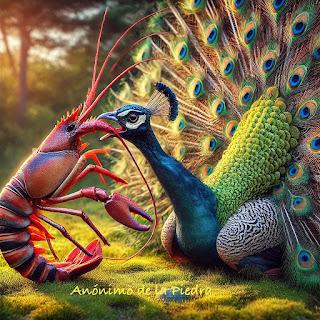 … un pavo y una langosta …