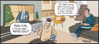 De las viñetas de humor de hoy domingo, 29 de diciembre de 2024