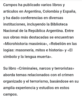 Agencia Comunas: Reseña del libro Criminales, narcos y terroristas