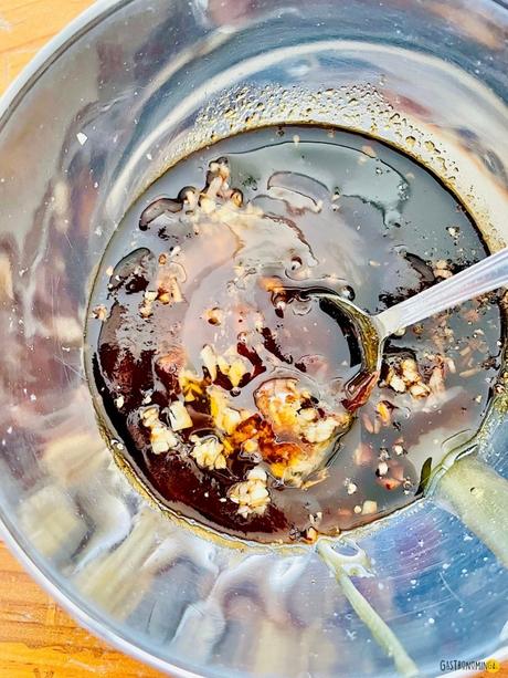 Setas de cardo con hoisin y salsa de ostras, una opción vegetariana de lujo