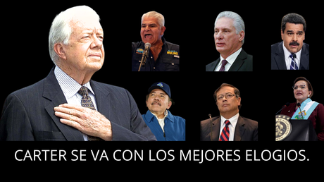 Carter se va con los mejores elogios.