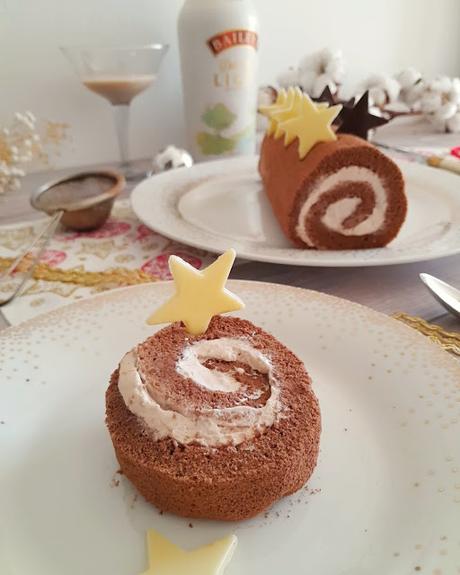 Roll de chocolate & Baileys