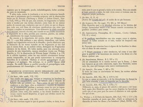 LOS FRAGMENTOS DE HERÁCLITO