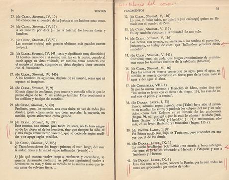 LOS FRAGMENTOS DE HERÁCLITO