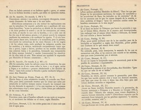 LOS FRAGMENTOS DE HERÁCLITO