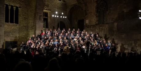 El tradicional concierto de nadales de l’Orfeó Català, enguany davant de la Catedral el día 3 de gener