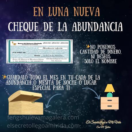 Hoy Cheque de la Abundancia 😃