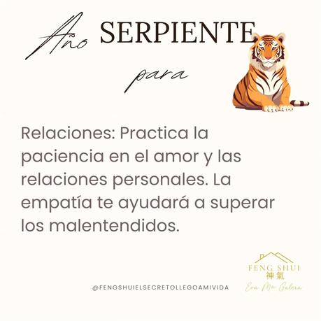 🌟 Las 3 Claves más importantes para el Tigre 🐯 en el año de la Serpiente 🐍 en 2025