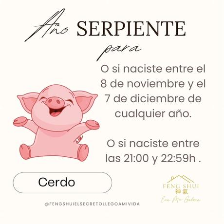 Horóscopo chino del Perro 🐕 y el Cerdo 🐖 para el año Serpiente 🐍