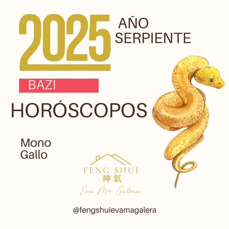 Horóscopo chino para el Mono 🙈 y el Gallo 🐓 en el año Serpiente 🐍