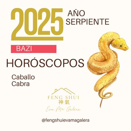 Horóscopo para el Caballo 🐎 y la Cabra 🐐 en el año de la Serpiente 🐍
