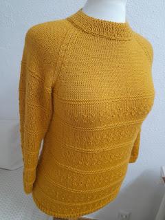 DEMASIADA LANA DEL MISMO COLOR........ (4) JERSEY CON MANGA RANGLAN