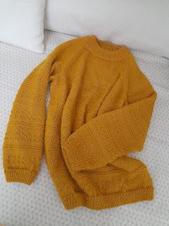 DEMASIADA LANA DEL MISMO COLOR........ (4) JERSEY CON MANGA RANGLAN