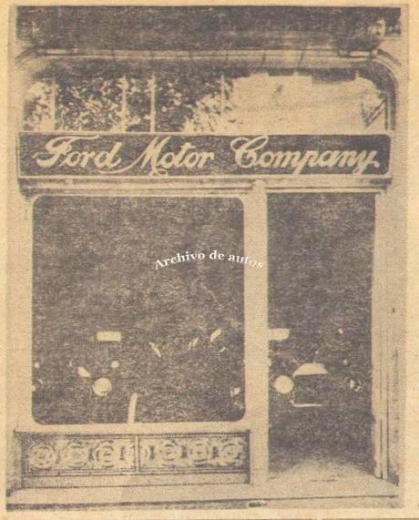 Automéride 31 diciembre 1913 - Creación de Ford Motor Argentina