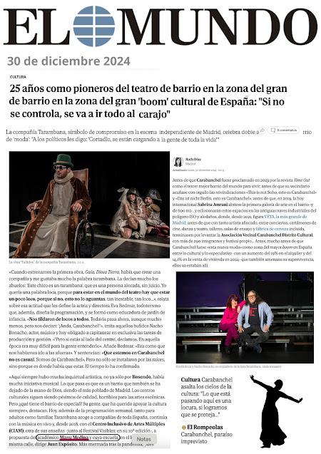 Tarambana teatro, todo un reto, por Manu Medina.