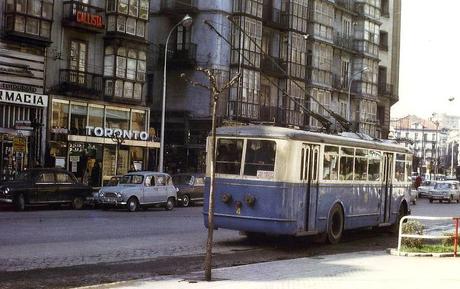 Los trolebuses de Santander