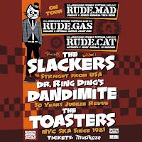 The Slackers, Dr. Ring Ring y The Toasters darán tres conciertos en España en 2025