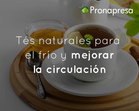 Tés naturales para el frío y mejorar la circulación