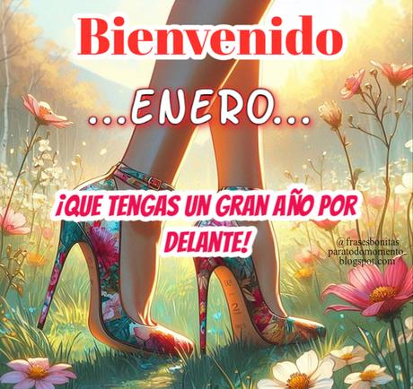 Bienvenido Enero. ¡Que tengas un gran año por delante!