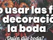 Cómo Usar Frutas Decoración Boda