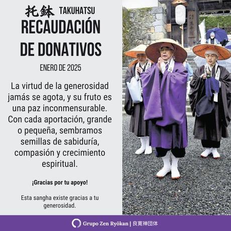Recaudación de donativos para enero de 2025