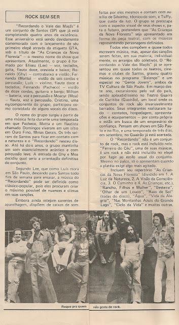 Recordando o Vale das Maçãs - As Crianças Da Nova Floresta (1977)