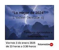 L'Enfant Terrible Dj en Fotomatón Bar