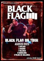 Conciertos de Black Flag en España en 2025