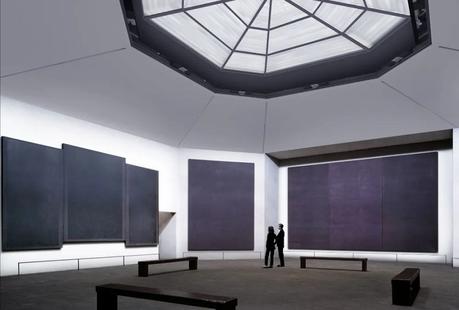 Reabre la Capilla de Rothko Chappel interior