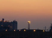 Símbolo ciudad Génova, Lanterna, metros altura, faro alto Mediterráneo.