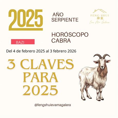 🌟 Las 3 Claves más importantes para la Cabra 🐐 en el año de la Serpiente 🐍 en 2025