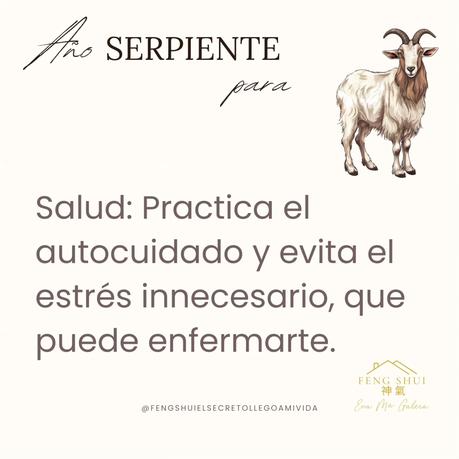 🌟 Las 3 Claves más importantes para la Cabra 🐐 en el año de la Serpiente 🐍 en 2025