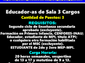 Educador-as Sala Cargos(Ciudad Vieja)