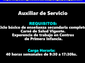 Auxiliar Servicio(Ciudad Vieja)