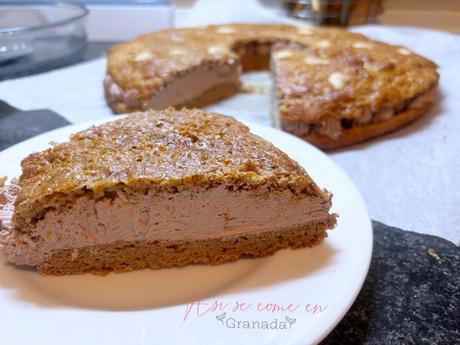 Roscón saludable sin fruta escarchada